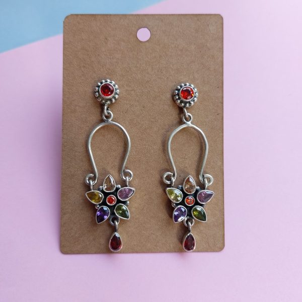 Multicolor Rainbow Earrings