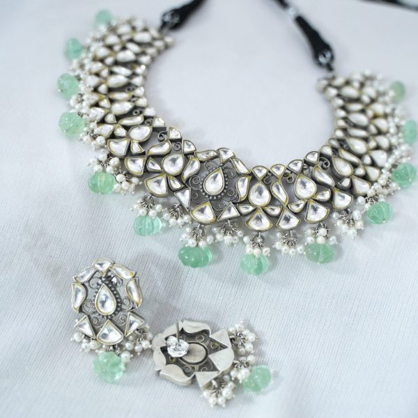 Kumudini Necklace with earring