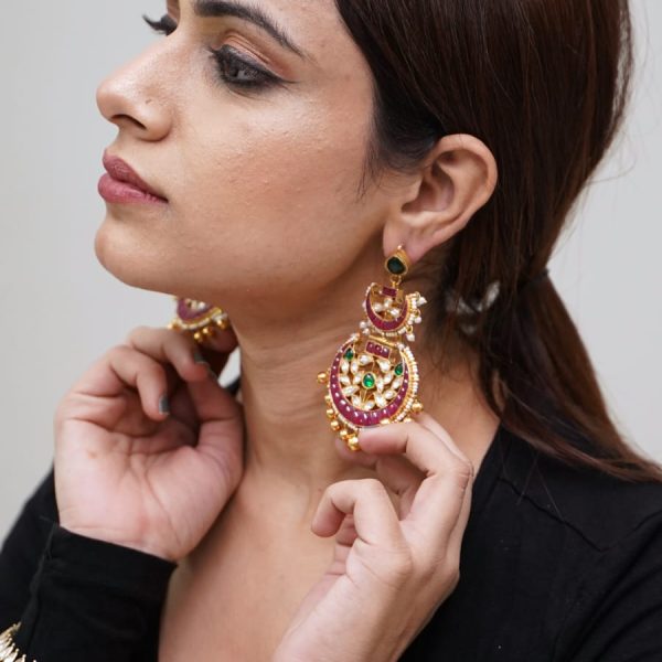 kundan earrings