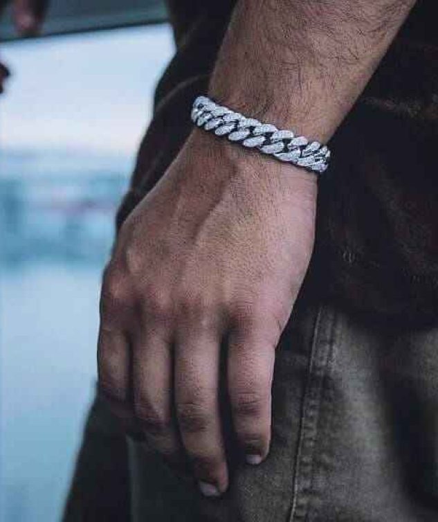 silver bracelet for men