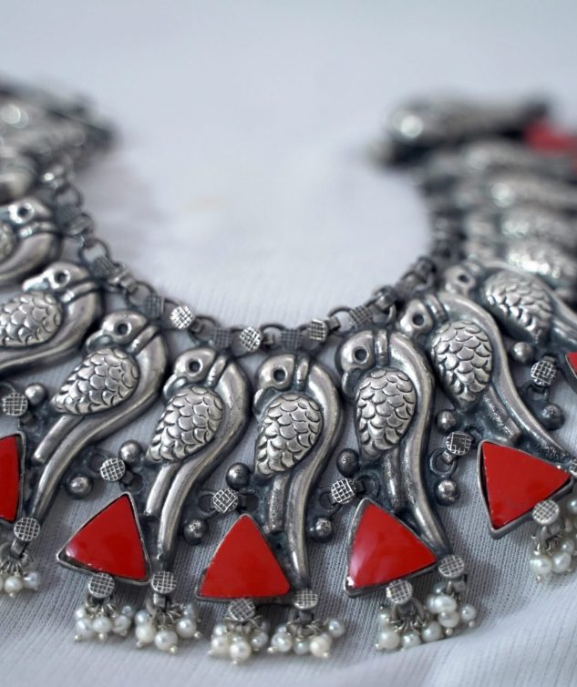 Silver Chunky Necklace